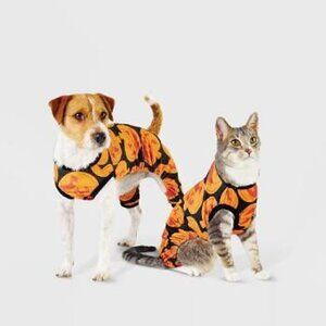 HYDE and EEK! Pet HALLOWEEN Jack O' Lantern PAJAMA Pullover Size - Small